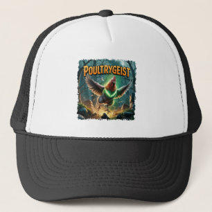 Poultrygeist illustratie Combo Creature Grappig Trucker Pet