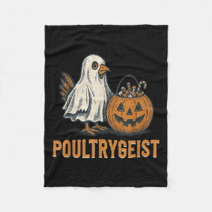 Poultrygeist Kip Geest Pompoen Kostuum Halloween Fleece Deken