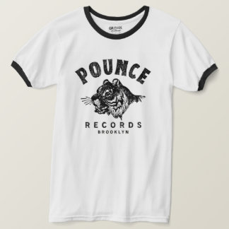 Pounce Records Brooklyn Ringer T-shirt