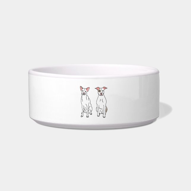 Poundcake en Milkshake Hondenkom Voerbakje (Voorkant)