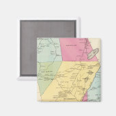 Poundridge, stad magneet (Voorkant / Achterkant)