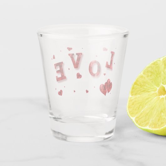 Pour Amor Shot Glas (Achterkant)