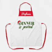 Pour Some Fun Christmas Schort - Gepersonaliseerde (Voorkant)