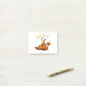 Pour some Gravy on me Happy Turkey Day Thanksgivin Post-it® Notes (Op bureau)