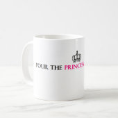 Pour the Princess her Coffee Koffiemok (Voorkant links)