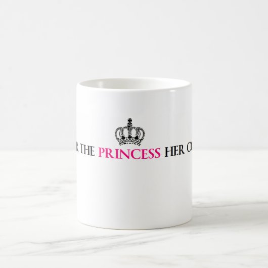 Pour the Princess her Coffee Koffiemok (Center)