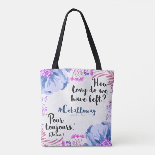 Pour Toujours Tote Bag (Achterkant)