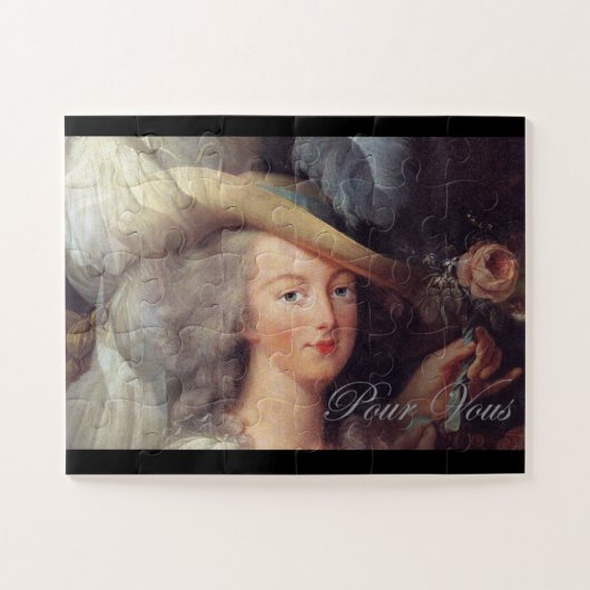 Pour Vous, Marie Antoinette Legpuzzel (Horizontaal)