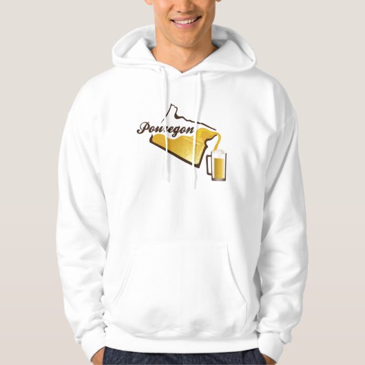 Pouregon Beer Design Hoodie (Voorkant)