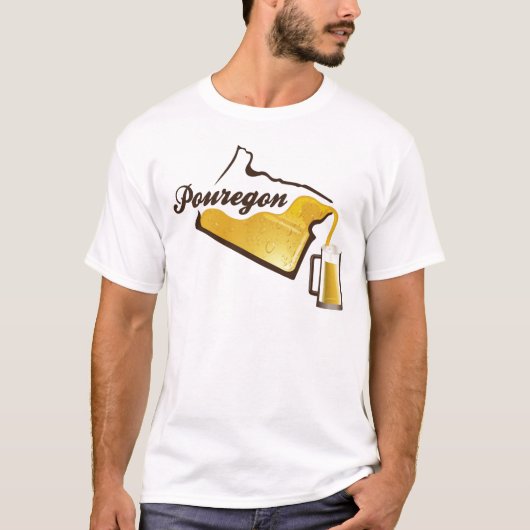 Pouregon Beer Design Shirt (Voorkant)