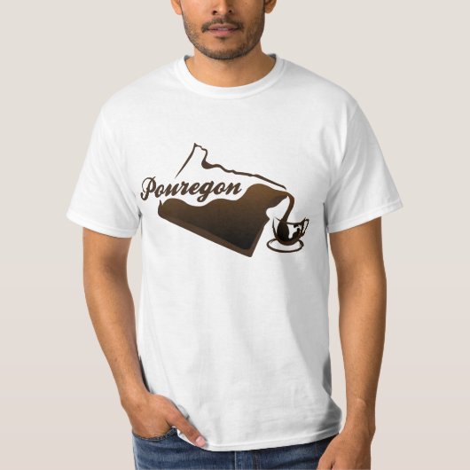 Pouregon Coffee T-shirt (Voorkant)