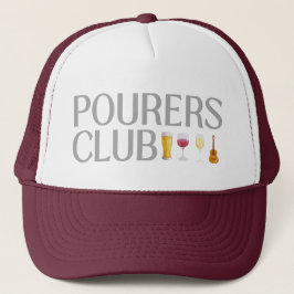 Pourers club trucker hoed trucker pet
