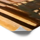 "Pouring Cement Boulder Dam" door Maynard Dixon Poster (Hoek)