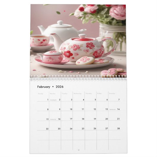 POURING JOY: A Teapot 2026 Kalender (Feb 2026)