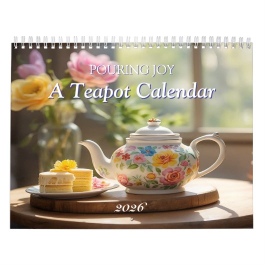 POURING JOY: A Teapot 2026  Kalender (Hoes)