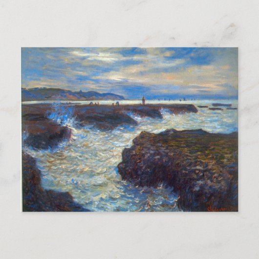 Pourville van Claude Monet Briefkaart (Voorkant)