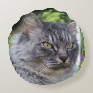 Pouss' by Chat'ventures Rond Kussen