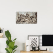 Poussin - De Graflegging Poster (Thuiskantoor)