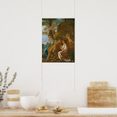 Poussin - De Inspiratie Van De Dichter Poster (Keuken)