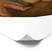 Poussin - de rest van de vlucht naar Egypte Poster (Hoek)