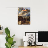 Poussin - Heilige Rita Van Cascia Poster (Thuiskantoor)