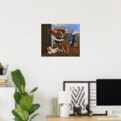 Poussin - het bloedbad van besmettingen poster (Thuiskantoor)