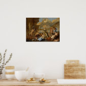 Poussin - het keizerrijk van Flora Poster (Keuken)