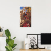 Poussin - het martelaarschap van Saint Erasmus Poster (Thuiskantoor)