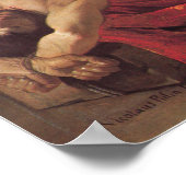 Poussin - het martelaarschap van Saint Erasmus Poster (Hoek)