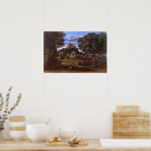 Poussin - Landschap met de as van Phocion Poster (Keuken)