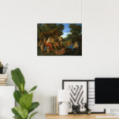 Poussin - Mars en Venus Poster (Thuiskantoor)