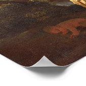 Poussin - Midas Pan En Herders Poster (Hoek)