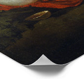 Poussin - Nymph en satyr Drink Poster (Hoek)