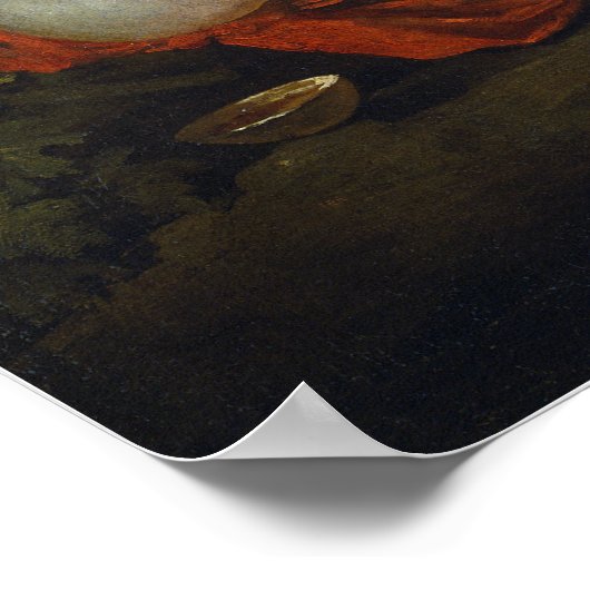 Poussin - Nymph en satyr Drink Poster (Hoek)