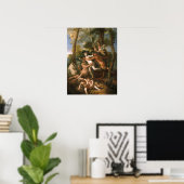 Poussin - Pan en Syrinx Poster (Thuiskantoor)