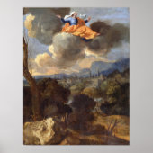 Poussin - Saint Rita van Cascia Poster (Voorkant)