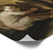 Poussin - Triumph van David Poster (Hoek)