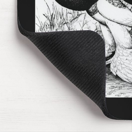 Pouter Pigeons omdraaien Muismat (Hoek)