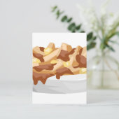 poutine briefkaart (Staand voorkant)