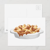 poutine briefkaart (Voorkant / Achterkant)