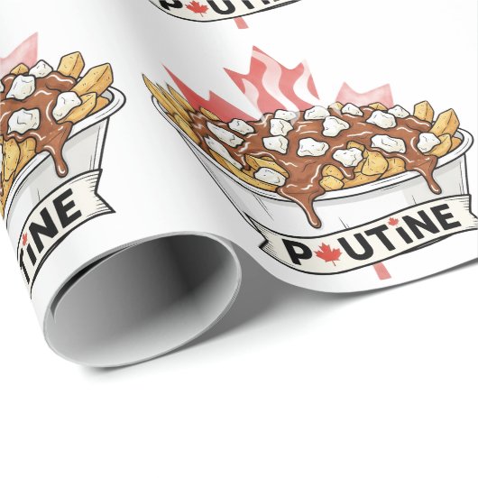 Poutine Cadeaupapier (Rol Hoek)