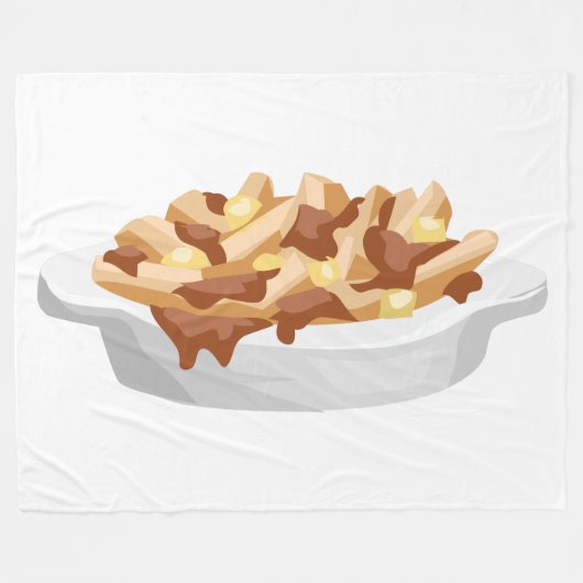 poutine deken (Voorkant (Horizontaal))