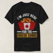 Poutine Design voor een Canadees Poutine-Amerikaan T-shirt (Design voorkant)
