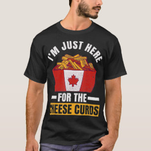 Poutine Design voor een Canadees Poutine-Amerikaan T-shirt