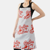 Poutine is mijn Routine Schort (Insitu)