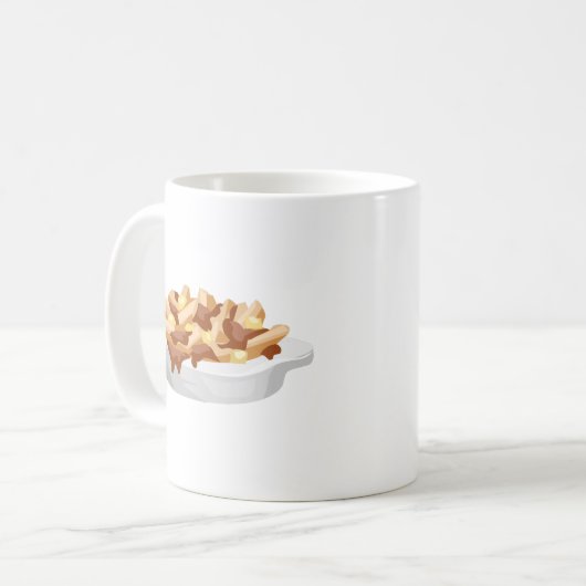 poutine koffiemok (Voorkant links)