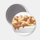 poutine magneet (Voorkant / Achterkant)