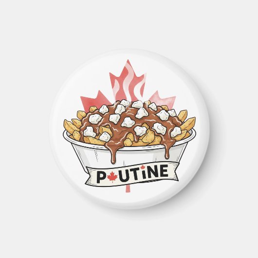 Poutine Magneet (Voorkant)