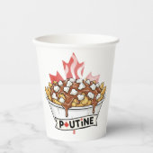 Poutine Papieren Bekers (Voorkant)
