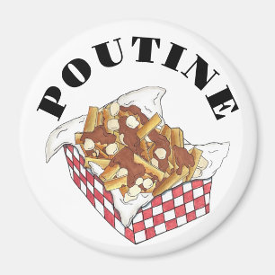 Poutine Quebec Canada Canadian Food French Fries Magneet